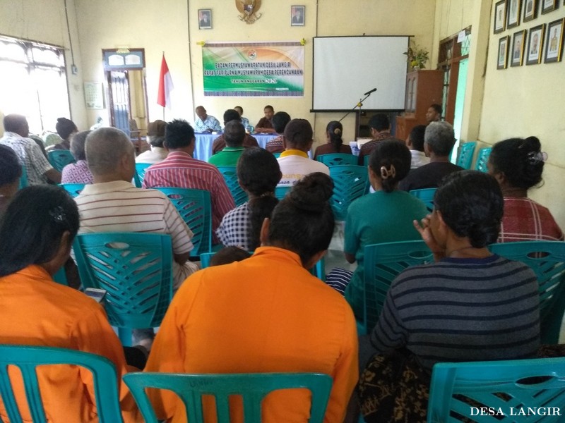 Musyawarah Rencana Pembangunan Desa 2019